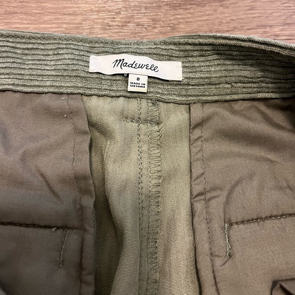 Madewell Corduroy High-Rise Tapered Pants in Distant Surplus - Size 8 - Picture 8 of 11